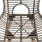 vidaXL Esszimmerstühle 2 Stk. Braun Natürliches Rattan vidaXL Esszimmerstühle 2 Stk. Braun Natürliches Rattan