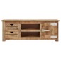 vidaXL TV-Schrank 110x30x40 cm Raues Mangoholz vidaXL TV-Schrank 110x30x40 cm Raues Mangoholz