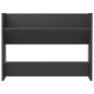 vidaXL Wand-Schuhschrank Grau 80x18x60 cm Holzwerkstoff vidaXL Wand-Schuhschrank Grau 80x18x60 cm Holzwerkstoff