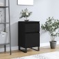 vidaXL Sideboard Schwarz 40x35x70 cm Holzwerkstoff vidaXL Sideboard Schwarz 40x35x70 cm Holzwerkstoff