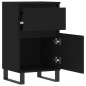 vidaXL Sideboard Schwarz 40x35x70 cm Holzwerkstoff vidaXL Sideboard Schwarz 40x35x70 cm Holzwerkstoff