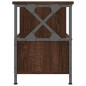 vidaXL TV-Schrank Braun Eichen-Optik 90x33x45 cm Holzwerkstoff & Eisen vidaXL TV-Schrank Braun Eichen-Optik 90x33x45 cm Holzwerkstoff & Eisen