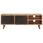 vidaXL TV-Schrank 115x30x39 cm Massivholz Akazie vidaXL TV-Schrank 115x30x39 cm Massivholz Akazie