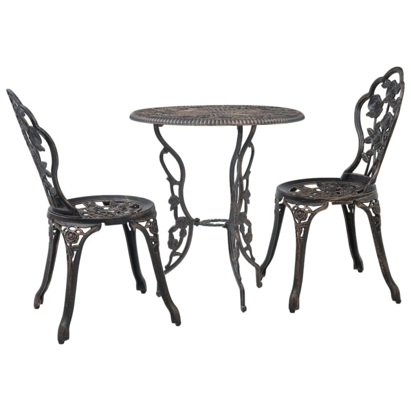 vidaXL 3-tlg. Bistro-Set Aluminiumguss vidaXL 3-tlg. Bistro-Set Aluminiumguss