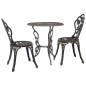 vidaXL 3-tlg. Bistro-Set Aluminiumguss vidaXL 3-tlg. Bistro-Set Aluminiumguss