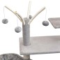 vidaXL Katzen-Kratzbaum 125 cm Grau vidaXL Katzen-Kratzbaum 125 cm Grau