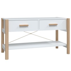 vidaXL TV-Schrank Weiß 82x38x45 cm Holzwerkstoff