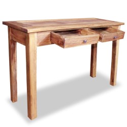 vidaXL Konsolentisch Altholz Massiv 123 x 42 x 75 cm