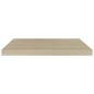 vidaXL Schwebende Wandregale 2 Stk. Eichefarben 60x23,5x3,8cm MDF vidaXL Schwebende Wandregale 2 Stk. Eichefarben 60x23,5x3,8cm MDF