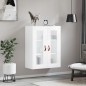 vidaXL Wandschrank Hochglanz-Weiß 69,5x34x90 cm vidaXL Wandschrank Hochglanz-Weiß 69,5x34x90 cm