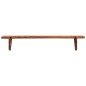 vidaXL Wandregal 2 Stk. 110x20x18 cm Massivholz Akazie vidaXL Wandregal 2 Stk. 110x20x18 cm Massivholz Akazie
