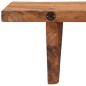 vidaXL Wandregal 2 Stk. 110x20x18 cm Massivholz Akazie vidaXL Wandregal 2 Stk. 110x20x18 cm Massivholz Akazie