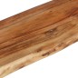 vidaXL Wandregal 2 Stk. 110x20x18 cm Massivholz Akazie vidaXL Wandregal 2 Stk. 110x20x18 cm Massivholz Akazie