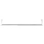 vidaXL Gardinenstangen 2 Stk. Weiß und Silbern 40-60 cm Aluminium vidaXL Gardinenstangen 2 Stk. Weiß und Silbern 40-60 cm Aluminium
