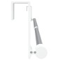 vidaXL Gardinenstangen 2 Stk. Weiß und Silbern 40-60 cm Aluminium vidaXL Gardinenstangen 2 Stk. Weiß und Silbern 40-60 cm Aluminium