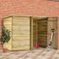 vidaXL Garten-Gerätehaus 232 x 110 x 170 cm Kiefernholz Imprägniert vidaXL Garten-Gerätehaus 232 x 110 x 170 cm Kiefernholz Imprägniert