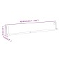 vidaXL Gardinenstangen 2 Stk. Weiß und Silbern 40-60 cm Aluminium vidaXL Gardinenstangen 2 Stk. Weiß und Silbern 40-60 cm Aluminium