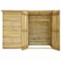 vidaXL Garten-Gerätehaus 232 x 110 x 170 cm Kiefernholz Imprägniert vidaXL Garten-Gerätehaus 232 x 110 x 170 cm Kiefernholz Imprägniert