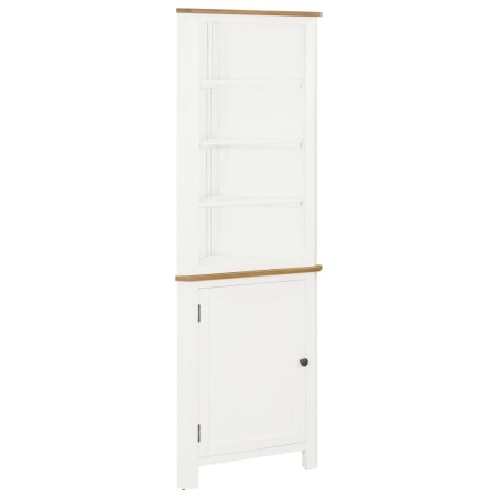 vidaXL Eckschrank 59x36x180 cm Eiche Massivholz 