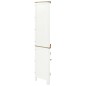 vidaXL Eckschrank 59x36x180 cm Eiche Massivholz vidaXL Eckschrank 59x36x180 cm Eiche Massivholz