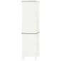 vidaXL Eckschrank 59x36x180 cm Eiche Massivholz vidaXL Eckschrank 59x36x180 cm Eiche Massivholz