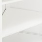 vidaXL Eckschrank 59x36x180 cm Eiche Massivholz vidaXL Eckschrank 59x36x180 cm Eiche Massivholz