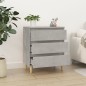 vidaXL Sideboard Betongrau 60x35x70 cm Holzwerkstoff vidaXL Sideboard Betongrau 60x35x70 cm Holzwerkstoff