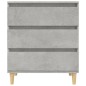 vidaXL Sideboard Betongrau 60x35x70 cm Holzwerkstoff vidaXL Sideboard Betongrau 60x35x70 cm Holzwerkstoff