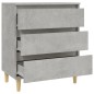 vidaXL Sideboard Betongrau 60x35x70 cm Holzwerkstoff vidaXL Sideboard Betongrau 60x35x70 cm Holzwerkstoff