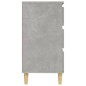 vidaXL Sideboard Betongrau 60x35x70 cm Holzwerkstoff vidaXL Sideboard Betongrau 60x35x70 cm Holzwerkstoff