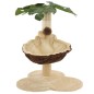 vidaXL Katzen-Kratzbaum mit Sisal-Kratzstange 50 cm Beige und Braun vidaXL Katzen-Kratzbaum mit Sisal-Kratzstange 50 cm Beige und Braun