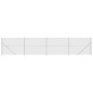 Maschendrahtzaun mit Bodenflansch Silbern 2,2x10 m Maschendrahtzaun mit Bodenflansch Silbern 2,2x10 m