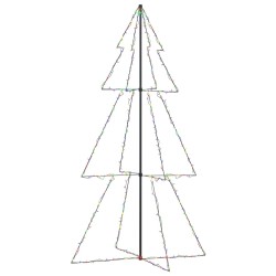 vidaXL Weihnachtsbaum in Kegelform 300 LEDs Indoor & Outdoor 120x220cm