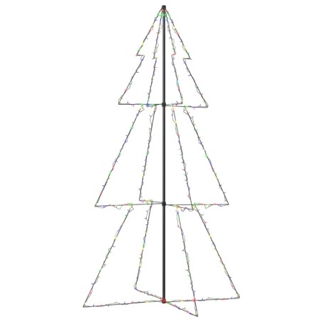vidaXL Weihnachtsbaum in Kegelform 300 LEDs Indoor & Outdoor 120x220cm