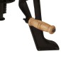 vidaXL Beistelltisch 60x(42-62) cm Massivholz Akazie und Gusseisen vidaXL Beistelltisch 60x(42-62) cm Massivholz Akazie und Gusseisen