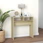 vidaXL Konsolentisch Sonoma-Eiche 78x30x80 cm Holzwerkstoff vidaXL Konsolentisch Sonoma-Eiche 78x30x80 cm Holzwerkstoff