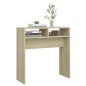 vidaXL Konsolentisch Sonoma-Eiche 78x30x80 cm Holzwerkstoff vidaXL Konsolentisch Sonoma-Eiche 78x30x80 cm Holzwerkstoff
