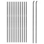 vidaXL Maschendrahtzaun Anthrazit 2,2x25 m vidaXL Maschendrahtzaun Anthrazit 2,2x25 m