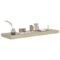 vidaXL Schweberegal Eiche-Optik 80x23,5x3,8 cm MDF vidaXL Schweberegal Eiche-Optik 80x23,5x3,8 cm MDF