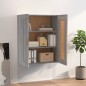 vidaXL Wandschrank Grau Sonoma 69,5x32,5x90 cm Holzwerkstoff vidaXL Wandschrank Grau Sonoma 69,5x32,5x90 cm Holzwerkstoff