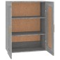 vidaXL Wandschrank Grau Sonoma 69,5x32,5x90 cm Holzwerkstoff vidaXL Wandschrank Grau Sonoma 69,5x32,5x90 cm Holzwerkstoff