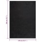 vidaXL Teppich Shaggy Hochflor Schwarz 140x200 cm vidaXL Teppich Shaggy Hochflor Schwarz 140x200 cm