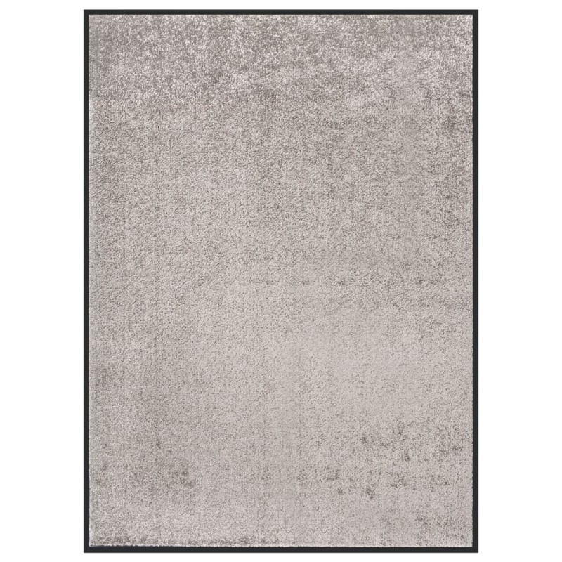 vidaXL Fußmatte Grau 60x80 cm vidaXL Fußmatte Grau 60x80 cm