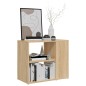 vidaXL Beistelltisch Sonoma-Eiche 60x30x50 cm Holzwerkstoff vidaXL Beistelltisch Sonoma-Eiche 60x30x50 cm Holzwerkstoff