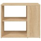 vidaXL Beistelltisch Sonoma-Eiche 60x30x50 cm Holzwerkstoff vidaXL Beistelltisch Sonoma-Eiche 60x30x50 cm Holzwerkstoff