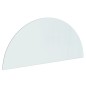 vidaXL Funkenschutzplatte Glas Halbrund 1200x500 mm vidaXL Funkenschutzplatte Glas Halbrund 1200x500 mm