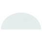 vidaXL Funkenschutzplatte Glas Halbrund 1200x500 mm vidaXL Funkenschutzplatte Glas Halbrund 1200x500 mm