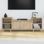 vidaXL TV-Schrank Sonoma-Eiche 160x35x55 cm Holzwerkstoff vidaXL TV-Schrank Sonoma-Eiche 160x35x55 cm Holzwerkstoff