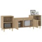 vidaXL TV-Schrank Sonoma-Eiche 160x35x55 cm Holzwerkstoff vidaXL TV-Schrank Sonoma-Eiche 160x35x55 cm Holzwerkstoff