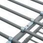 vidaXL Etagenbett Grau Metall 90×200 cm vidaXL Etagenbett Grau Metall 90×200 cm